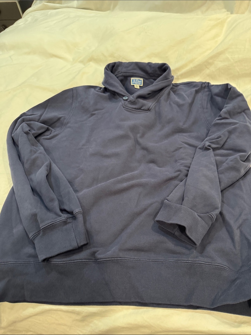 J. Crew Men's Turtleneck Pullover Sweater - Navy Blue